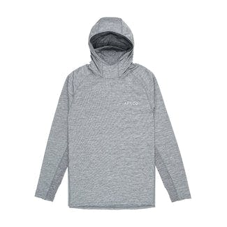 Adapt Phase Change Performance Hoodie Charcoal Heather - View 2